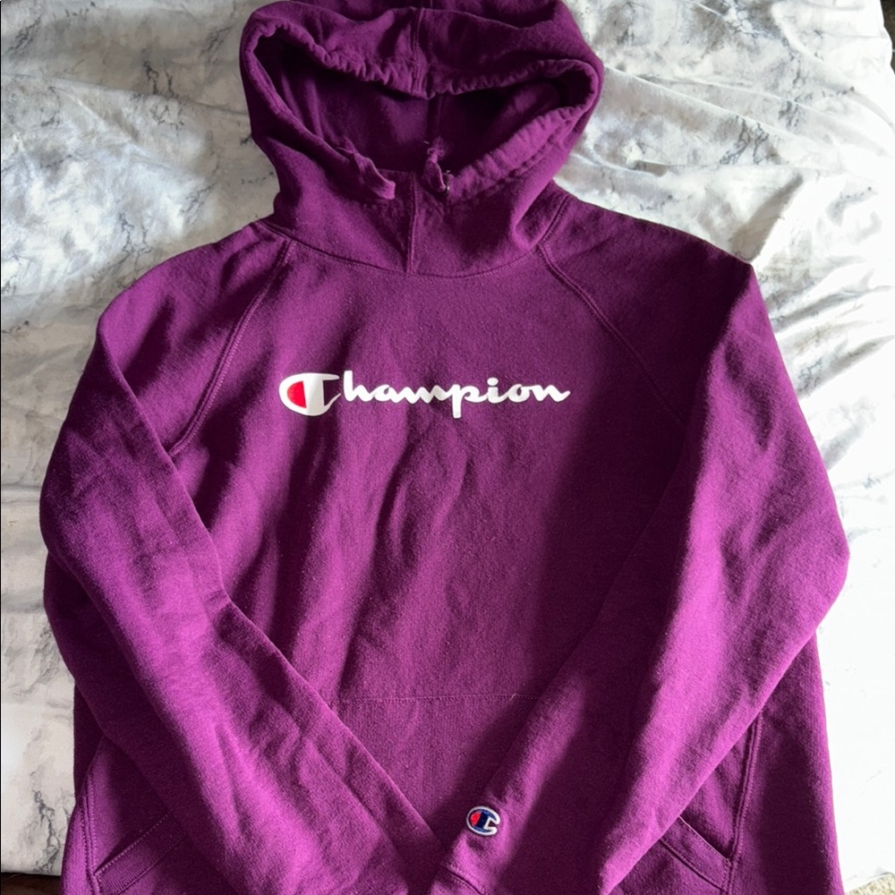 Champion Purple Hoodie
